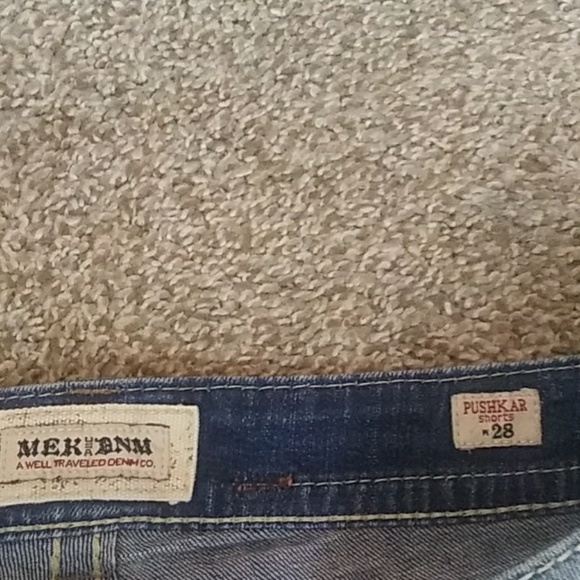 MEK DNM CUTOFF SHORTS - Picture 4 of 4